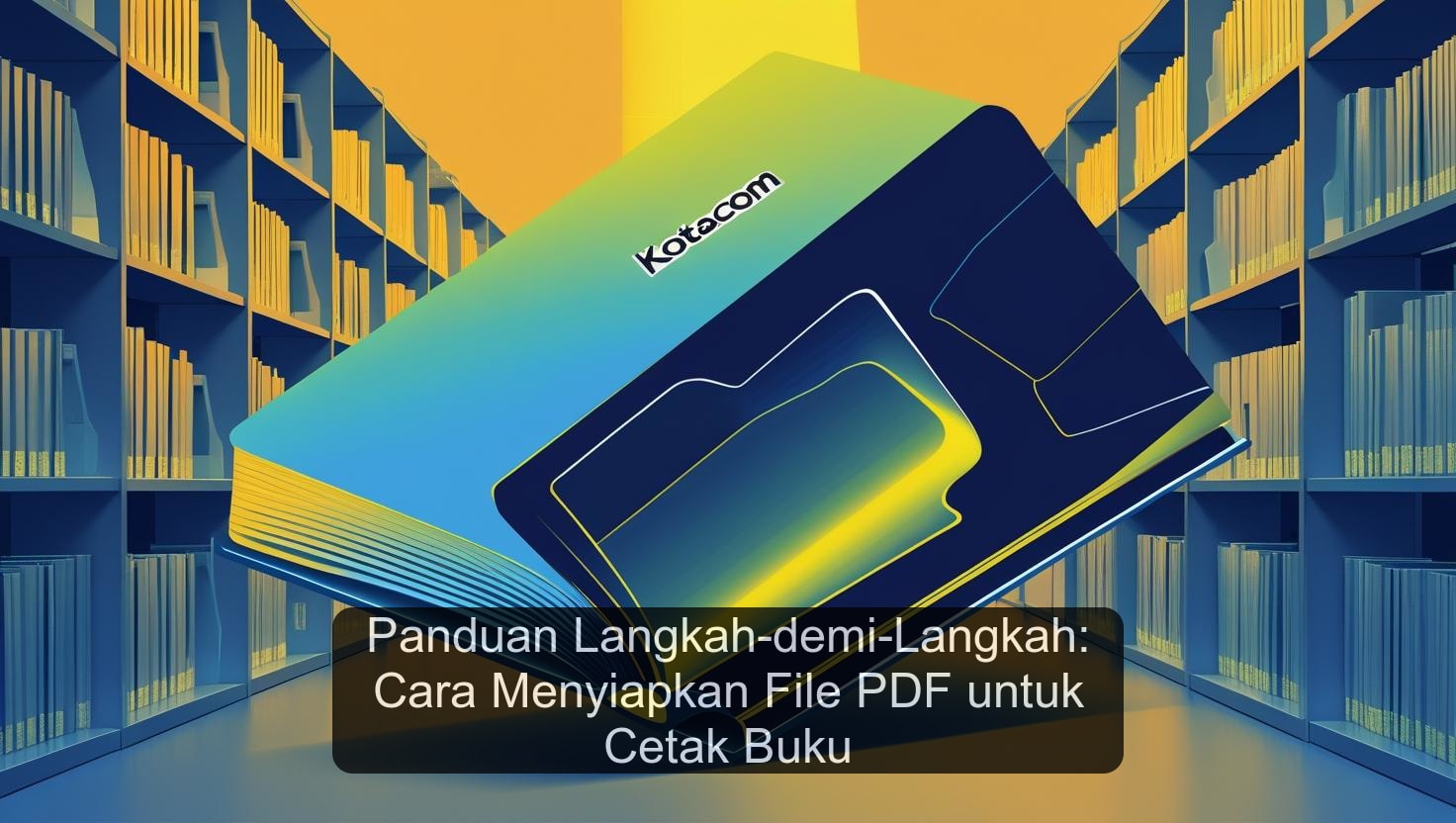 Panduan Langkah-demi-Langkah: Cara Menyiapkan File PDF untuk Cetak Buku