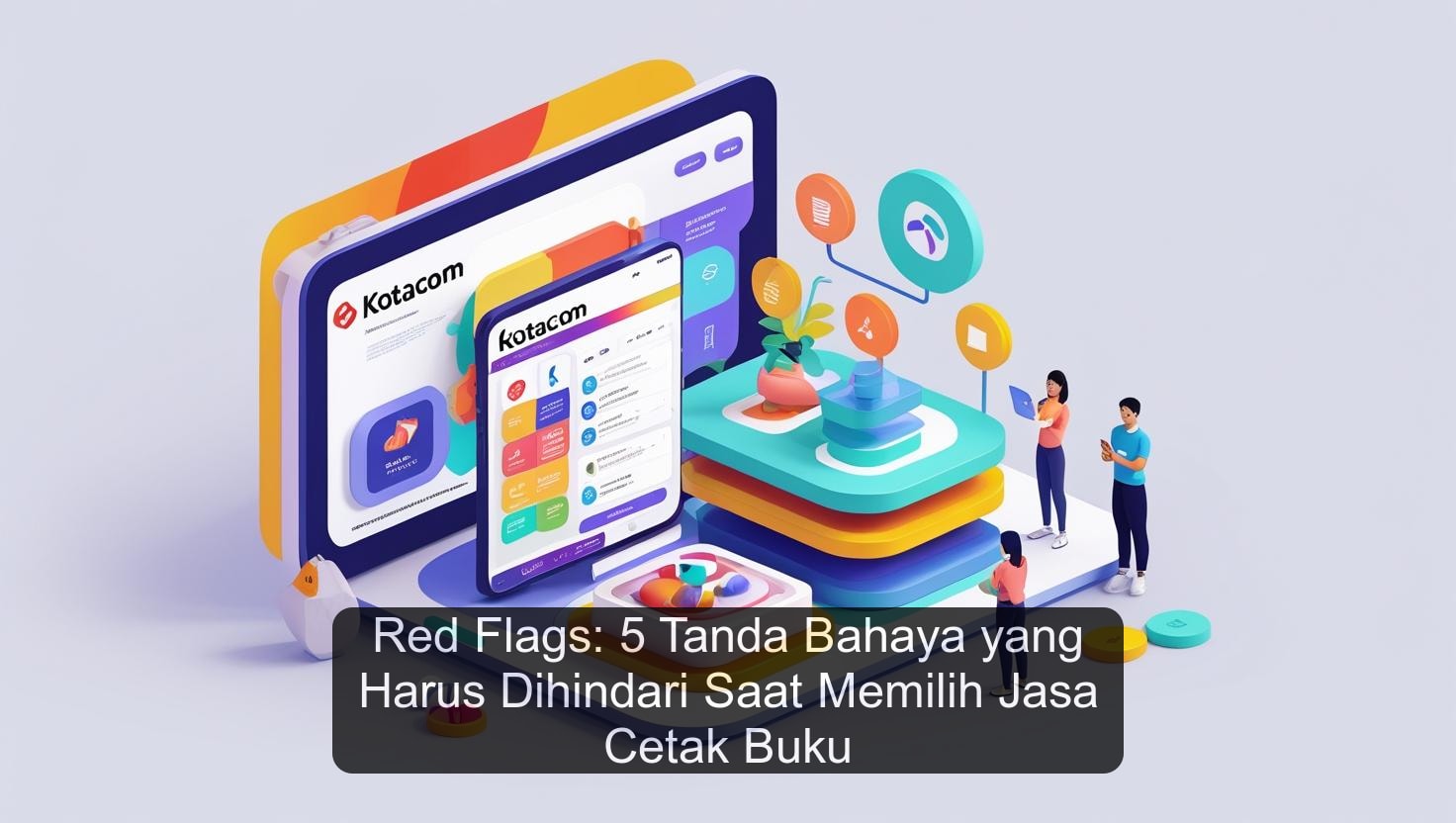 Red Flags: 5 Tanda Bahaya yang Harus Dihindari Saat Memilih Jasa Cetak Buku