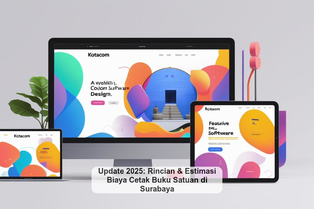 Update 2025: Rincian & Estimasi Biaya Cetak Buku Satuan di Surabaya