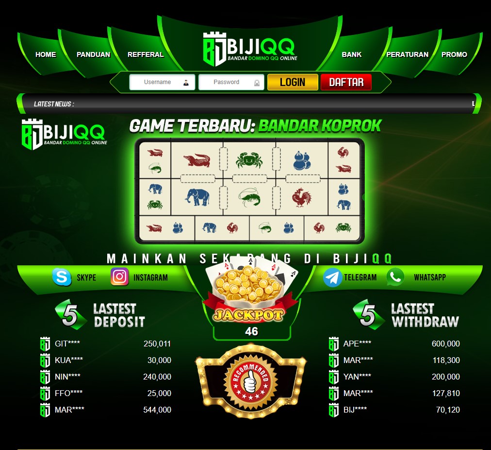 #BijiQQ : Official Website Judi Pkv Bandar QQ Online Terbaik