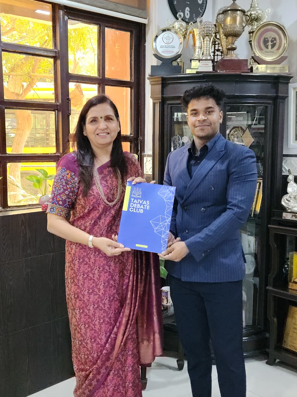 Taivas students in session