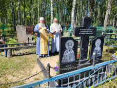Престольное торжество в деревне Черный Поток Людиновского района