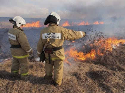 В 12 районах Калужской области установлен высокий класс пожарной опасности