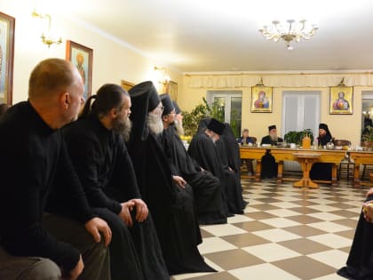 Схиархимандрит Иларион посетил Пафнутиев Боровский монастырь
