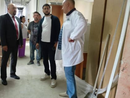 Министр здравоохранения Калужской области поручил ускорить ремонт поликлиники в столице региона