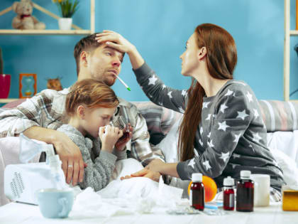 В Калужской области заболеваемость ОРВИ за неделю выросла на 52%