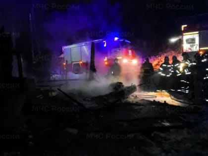 В Калужской области на месте пожара нашли тело неизвестного мужчины