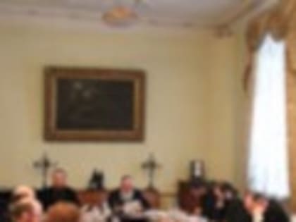 Митрополит Климент возглавил работу заседания Коллегии по научно-богословскому рецензированию и экспертной оценке