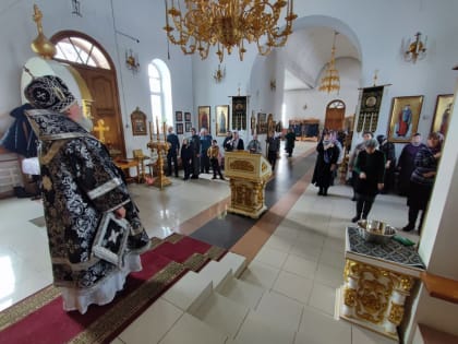 Соборное служение духовенства Думиничского, Сухиничского и Ульяновского благочиний