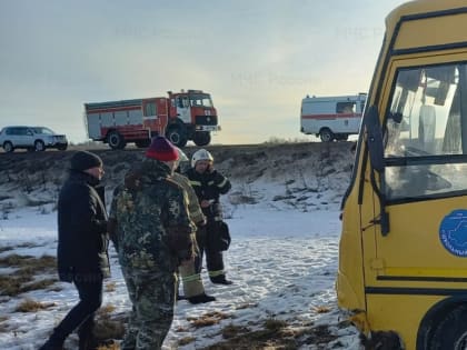 Под Калугой школьный автобус попал в аварию