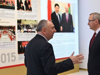 Владислав Шапша посетил крупнейший в Беларуси индустриальный парк