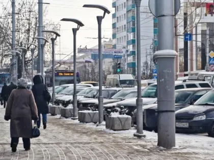 В Калуге планируют убрать парковку возле ТЦ 