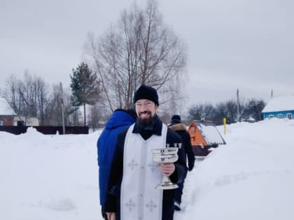 Праздник Богоявления встретили в Успенской Феклиной пустыни