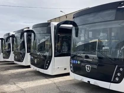В Обнинск продолжают поступать новые автобусы