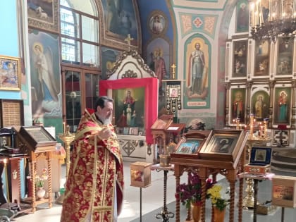 Храм Сергия Радонежского посетили выпускные классы