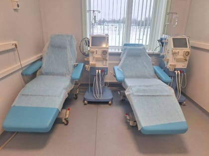 Отделение диализа открыли в Калужской областной инфекционной больнице