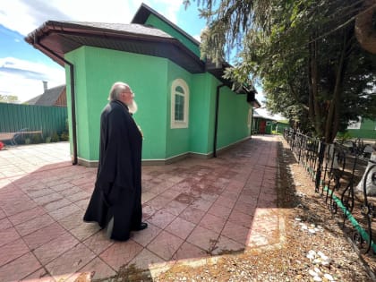 Епископ Никита посетил храм Боголюбской иконы Пресвятой Богородицы