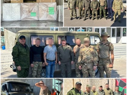 Новый конвой гуманитарной помощи прибыл из Калуги в Первомайск