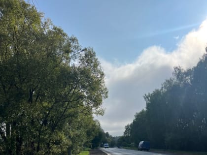 В микрорайоне Турынино в Калуге отремонтировали участок дороги