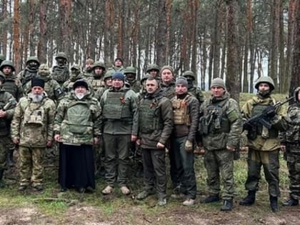 Митрополит Ставропольский Кирилл посетил зону специальной военной операции