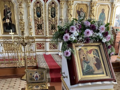 Молебен о здравии воинов  