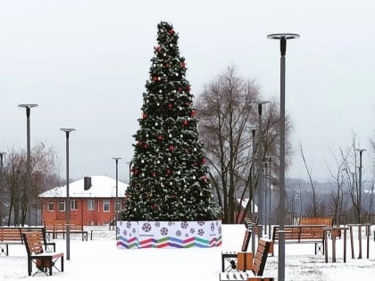 Калуга готовится к Новому году с новыми ёлками