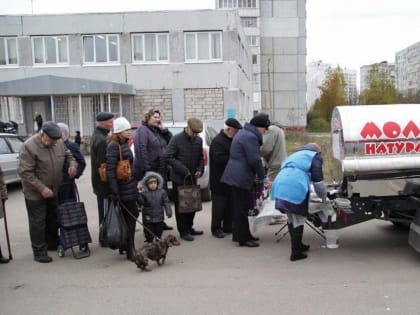 Стоимость бочкового молока в Калуге не изменится до конца года