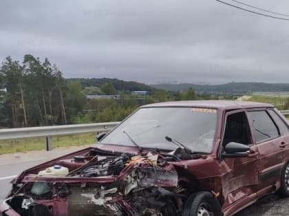 Один человек травмировался в столкновении двух авто на Южном обходе Калуги