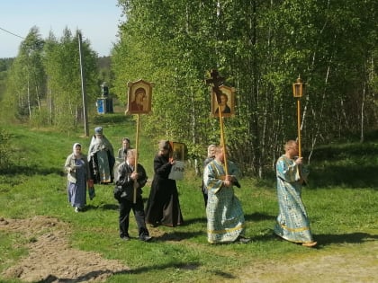 Празднование Свенской иконы Божией Матери в деревне Черный Поток Людиновского района