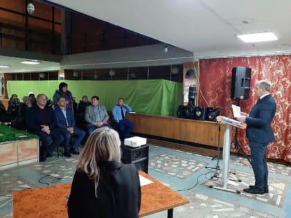 В Жилетово прошел отчет главы администрации