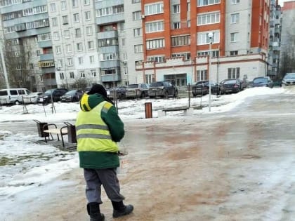 Городские службы поддерживают порядок на улицах в круглосуточном режиме