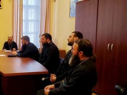 В здании Епархиального управления прошло заседание Отдела по взаимодействию с силовыми структурами Калужской епархии