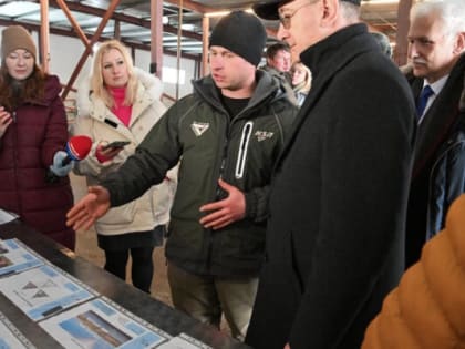 Владислав Шапша посетил Сухиничский район