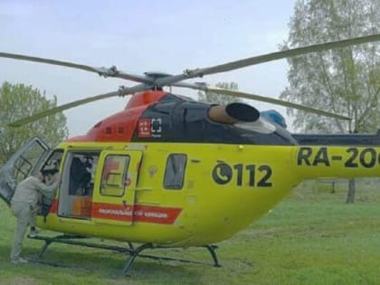 С начала года в Калужской области санитарная авиация эвакуировала 81 пациента