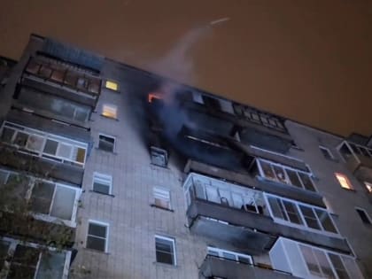 В Обнинске спасли детей, которые находились одни во вспыхнувшей квартире