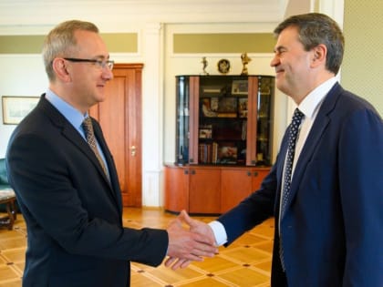 Владислав Шапша провёл рабочую встречу с ректором РАНХиГС