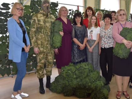 154 маскировочные сети сплели с начала года сотрудники калужского водоканала