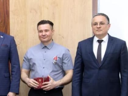 Калужанин удостоен высокой награды