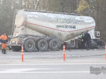 Цементовоз смерти: в «Ниве» погибли двое мужчин и две женщины