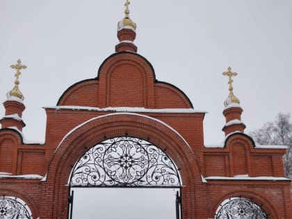 Людиновская делегация в Свято – Георгиевском Мещовском мужском монастыре