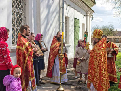 Празднование памяти святого великомученика Георгия Победоносца в Боровске