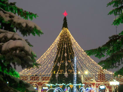 Легкий минус и мокрый снег ожидает калужан в новогоднюю ночь