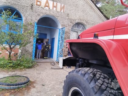 За сутки в Людинове вспыхнули две бани