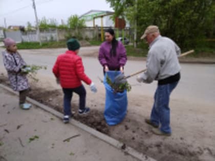 Субботники продолжаются