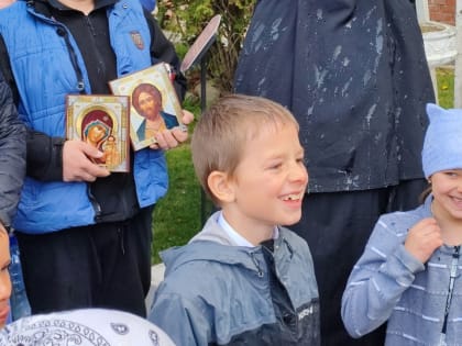 Пасхальный крестный ход в селе Нижние Прыски