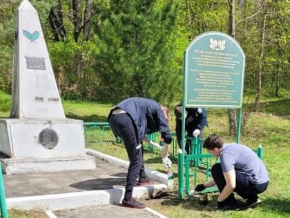 В Козельске благоустроили памятник первому в России Лесному институту