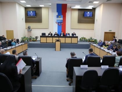 В Калуге 21 января состоялось заседание Городской Думы