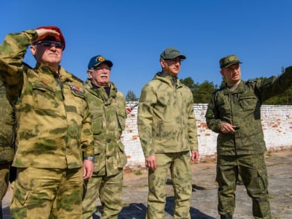 Владислав Шапша вместе с главами администраций районов и городов Калужской области провёл полевые сборы на новом учебном полигоне