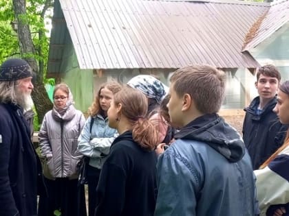 Подростки в гостях у Федора Конюхова