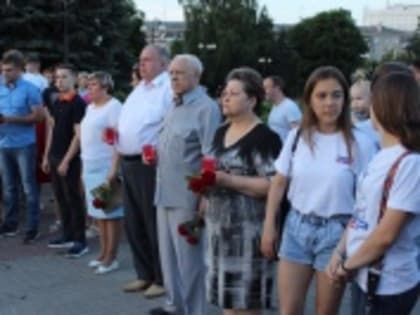 «Свеча памяти» вновь зажглась в Калуге